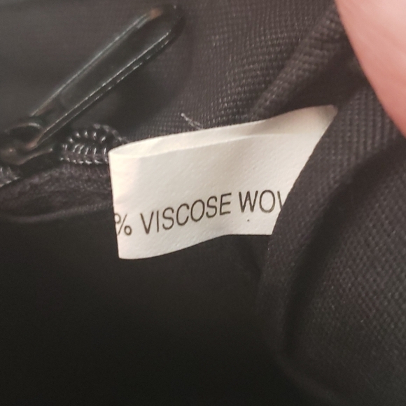 Wool Embroidered Small 7" Grey Handbag NWT - Picture 6 of 9